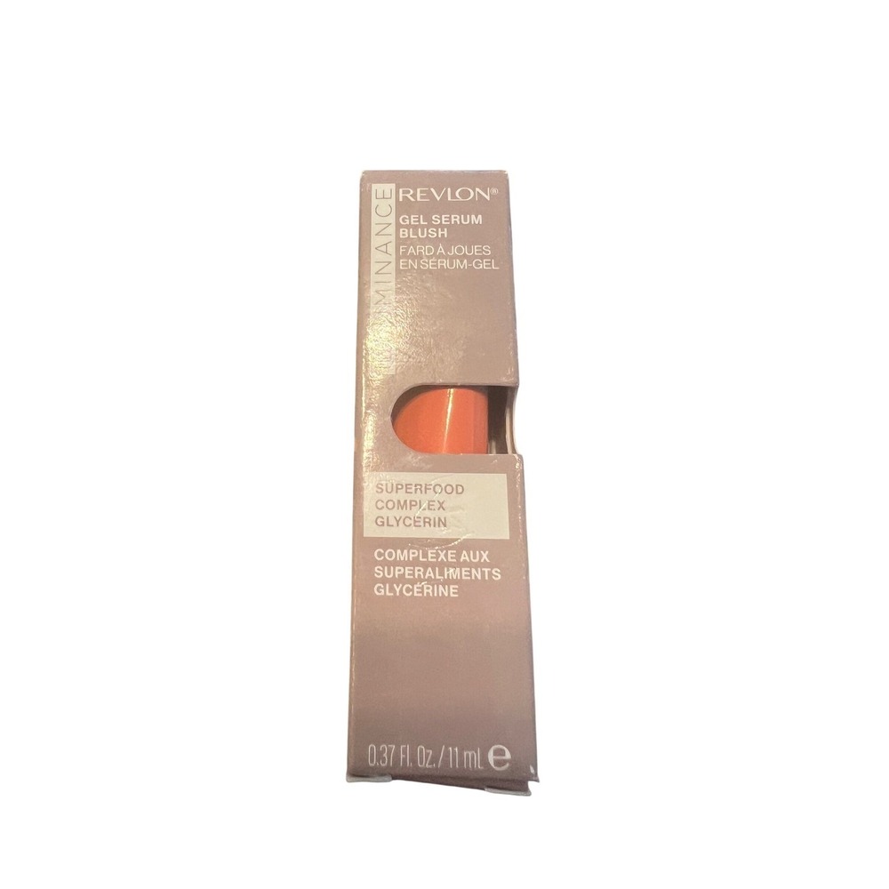 Revlon Illuminance Gel Serum Blush‎ 130 Beaming Coral 0.37 fl oz New in Box